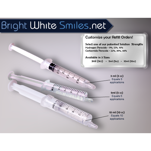 Mega Refill - (4) 10 cc 44% Carbamide Peroxide